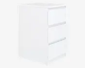 Sengebord m. 3 skuffer