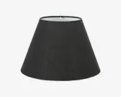 Skærm Rund Empire Sort Ø.27 cm