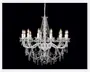 Lysekrone Imperial 12-Armet Hvid Ø.74 cm 