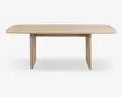 Spisebord Christo i hvidolieret eg