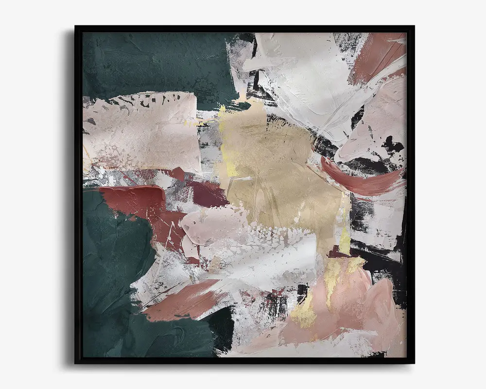 Billede Definition og green 105x105 cm 