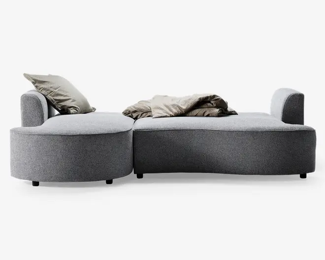 Sovesofa med chaiselong venstrevendt