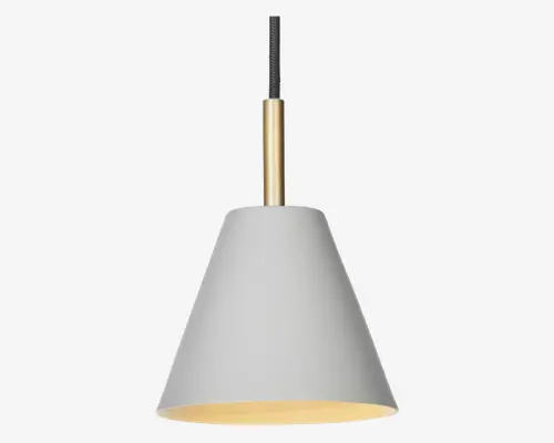 Loftlampe Hygge grå Ø. 12 cm