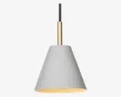 Loftlampe Hygge grå Ø. 12 cm