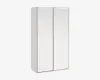 Garderobeskab Case hvid B. 119 x H. 221 cm