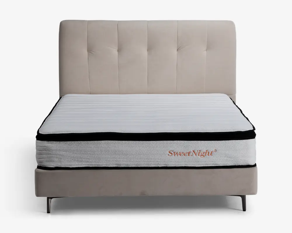 Komplet Continentalseng 140 x 200 cm beige