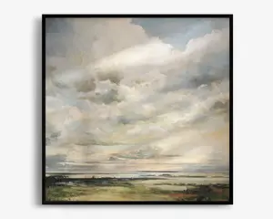 Billede Cloudy day 90x90 cm 