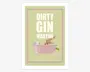 Plakat Jenny Dirty Gin Martini