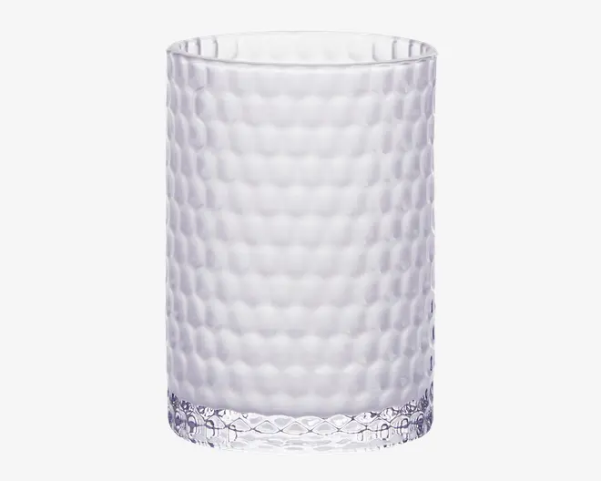 Tandkrus Lilla Glas H.10,5 cm