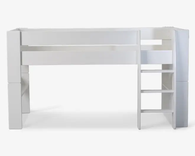 Seng Junior 90x200 Cm Hvidlakeret