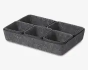Skuffeindsats filt assorteret 7 stk. 