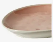 Dessert Tallerken Oval Rosa