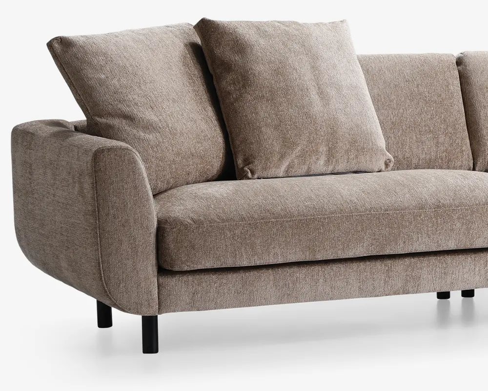 Sofa 3,5 pers. Lazy taupe 