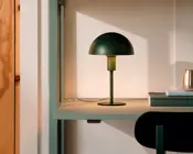 Bordlampe Ellen mini grøn H.25 cm