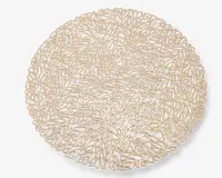 Dækkeserviet rund PVC Ø.38 cm  